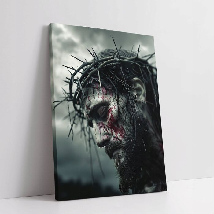 Obraz na płótnie Jezus Chrystus w koronie cierniowej 45x60