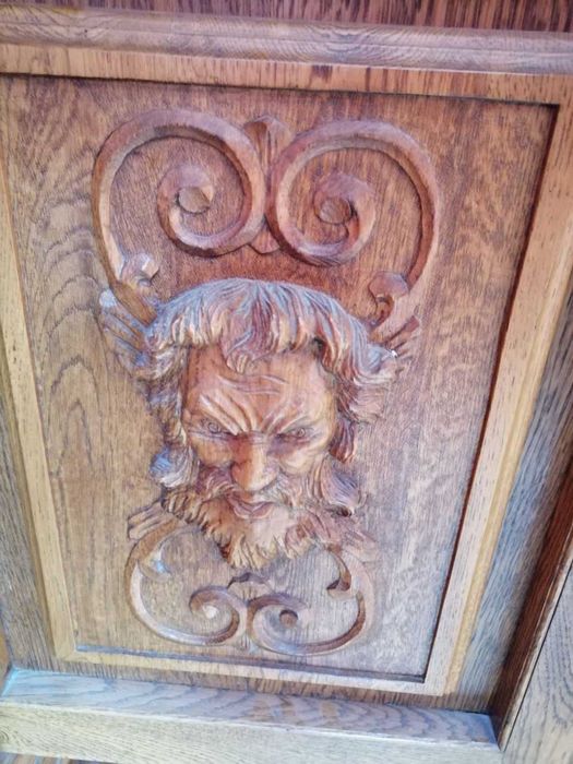 Meble Gdańskie stolik rtv+szafa ubraniowa