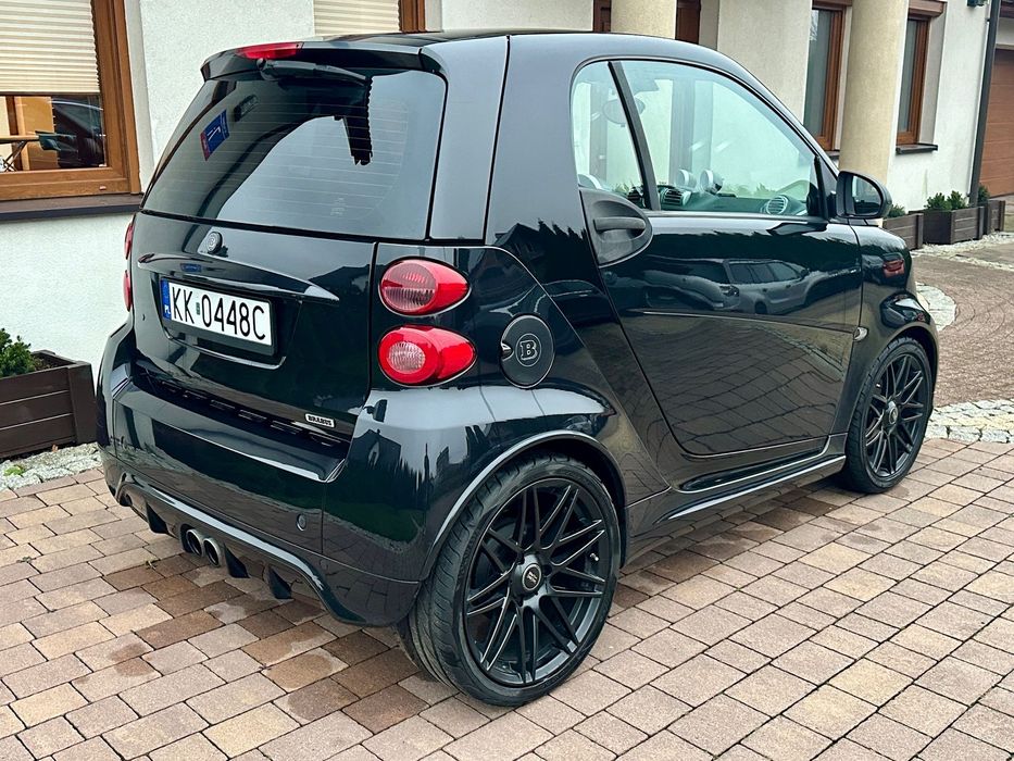 Smart Fortwo Smart ForTwo 451 Brabus 1.0 Turbo 2014r 145 tys km