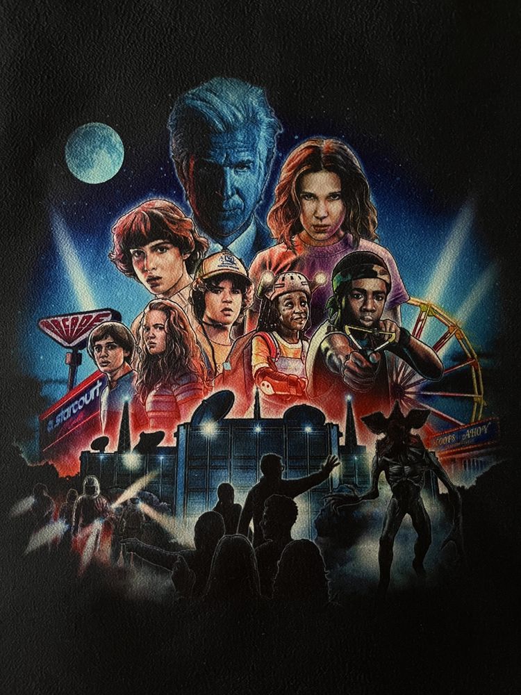 Сумка шопер Stranger things Дивні дива ОСД Очень странные дела шоппер