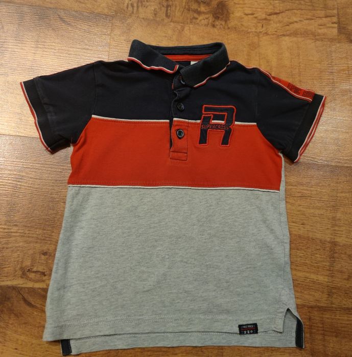 T-shirt polo krótki rękaw chłopięcy rozm. 98