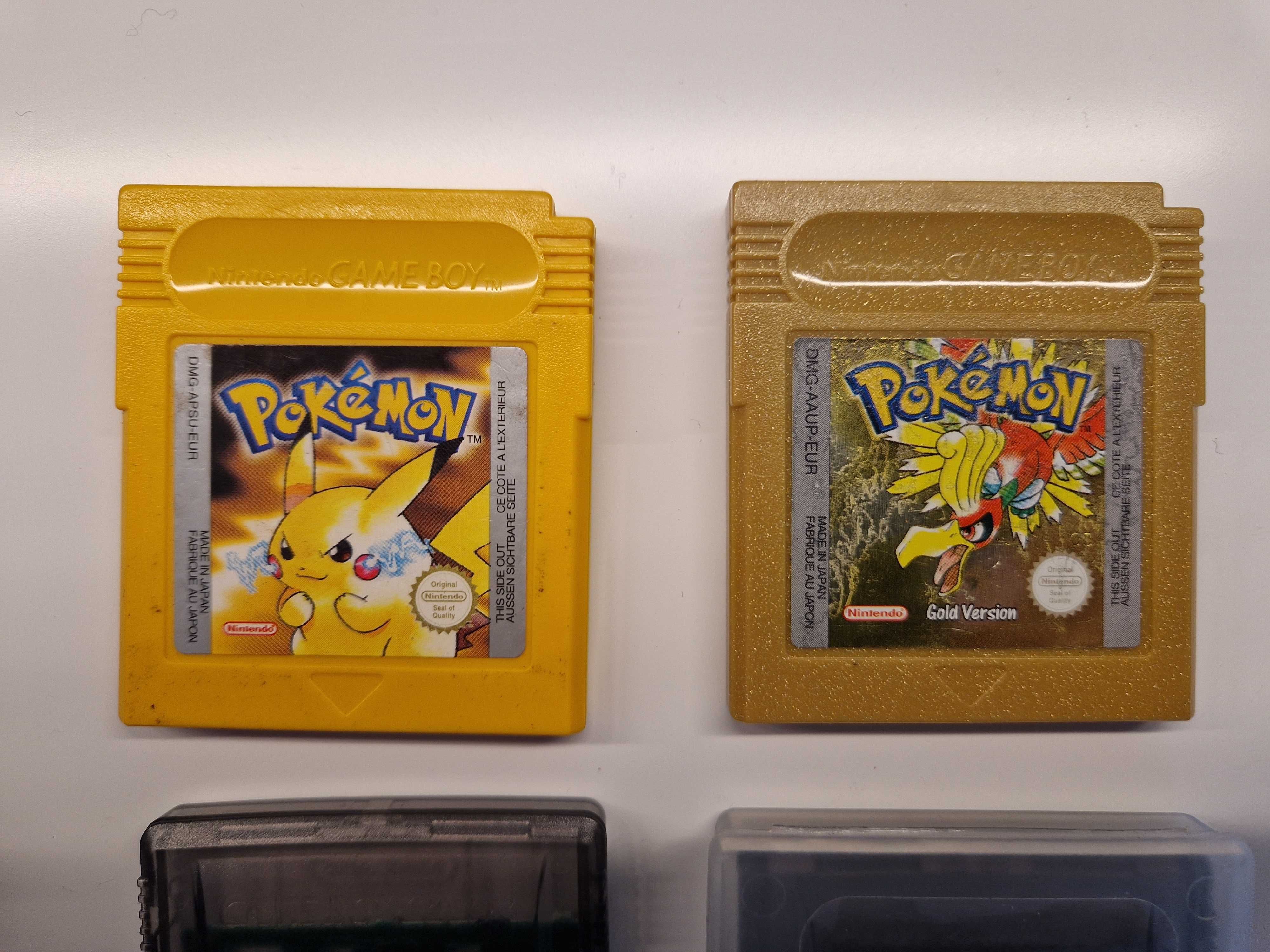 Gameboy Color roxo com 7 jogos, cabo para conectar 2 gameboys e bolsa