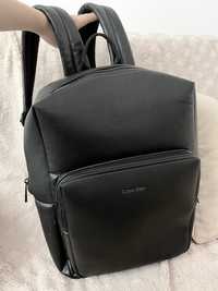 Duży czarny plecak Calvin Klein
