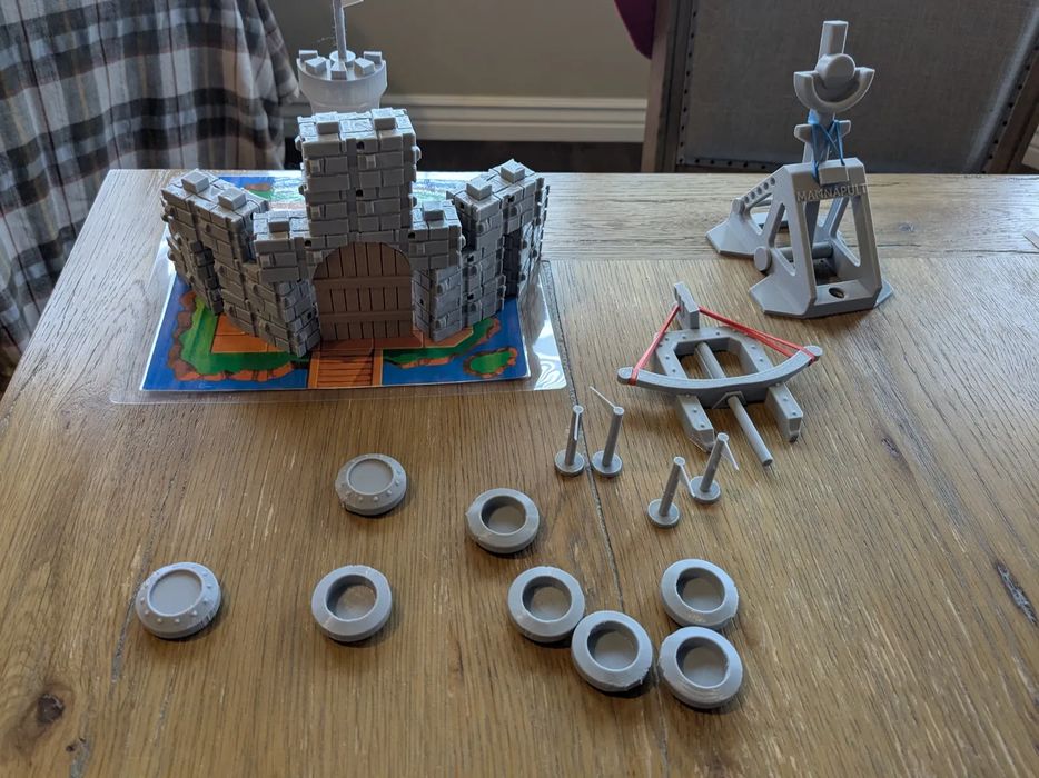 Mannbows e Mannapults - Jogo de Tabuleiro