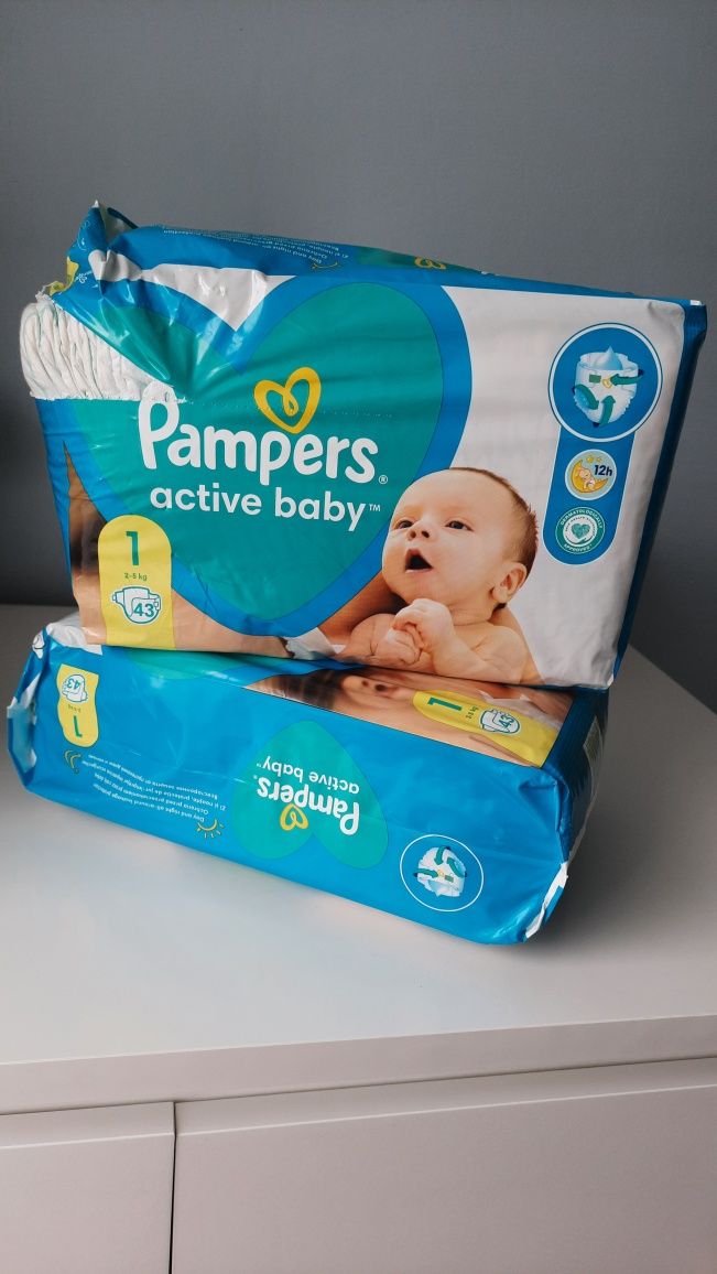 ZAMIENIĘ Pieluchy Pampers 1 i Lupilu 2 - NA pieluchy lupilu 4