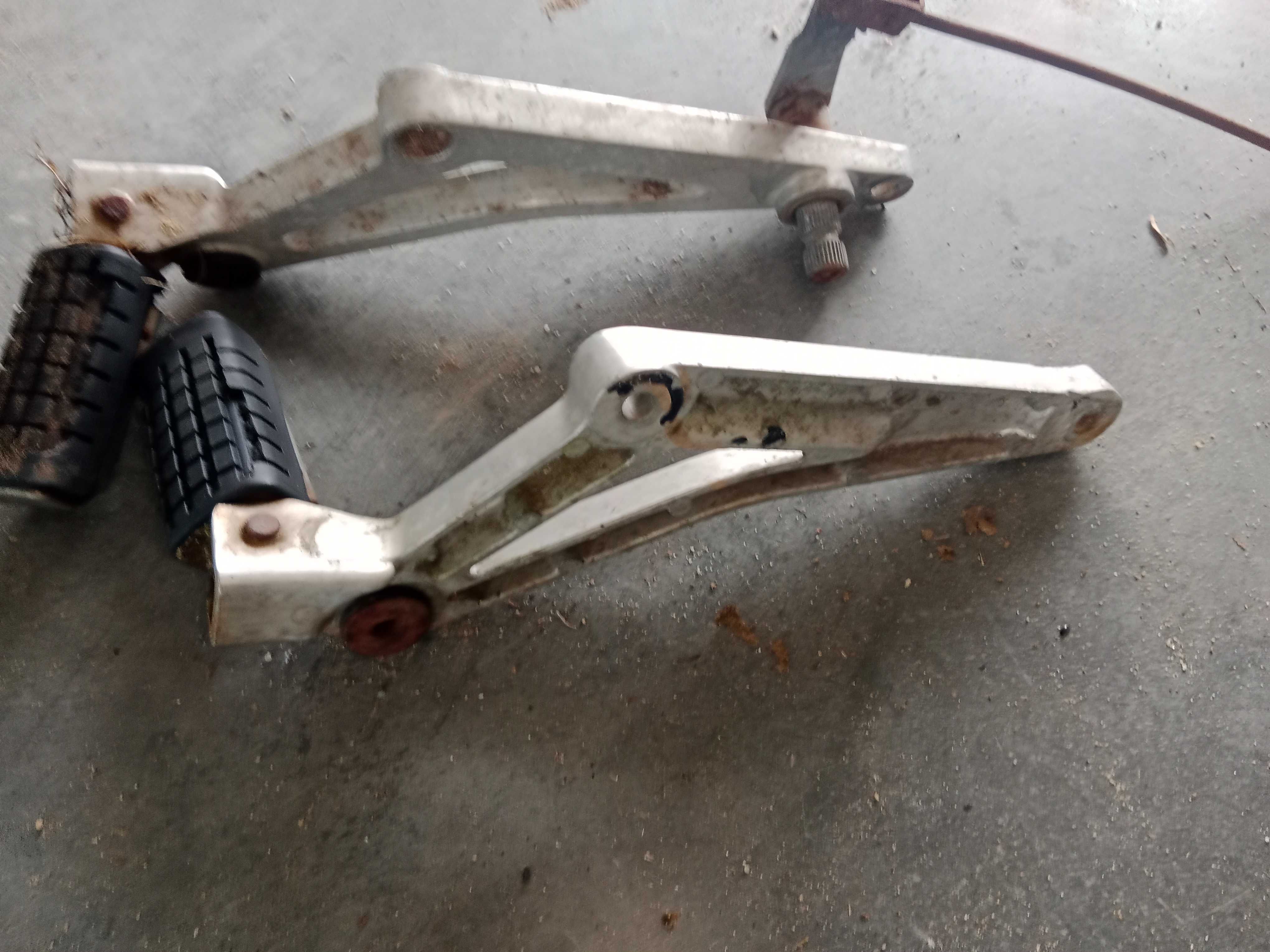 honda cb550sc cb 500 sc set sety pasażera podnóżki mocowania podnóżek