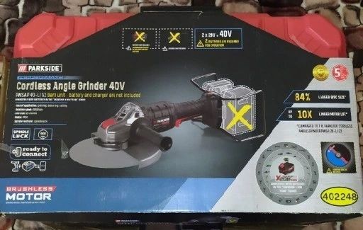 rebarbadora parkside performance 40v