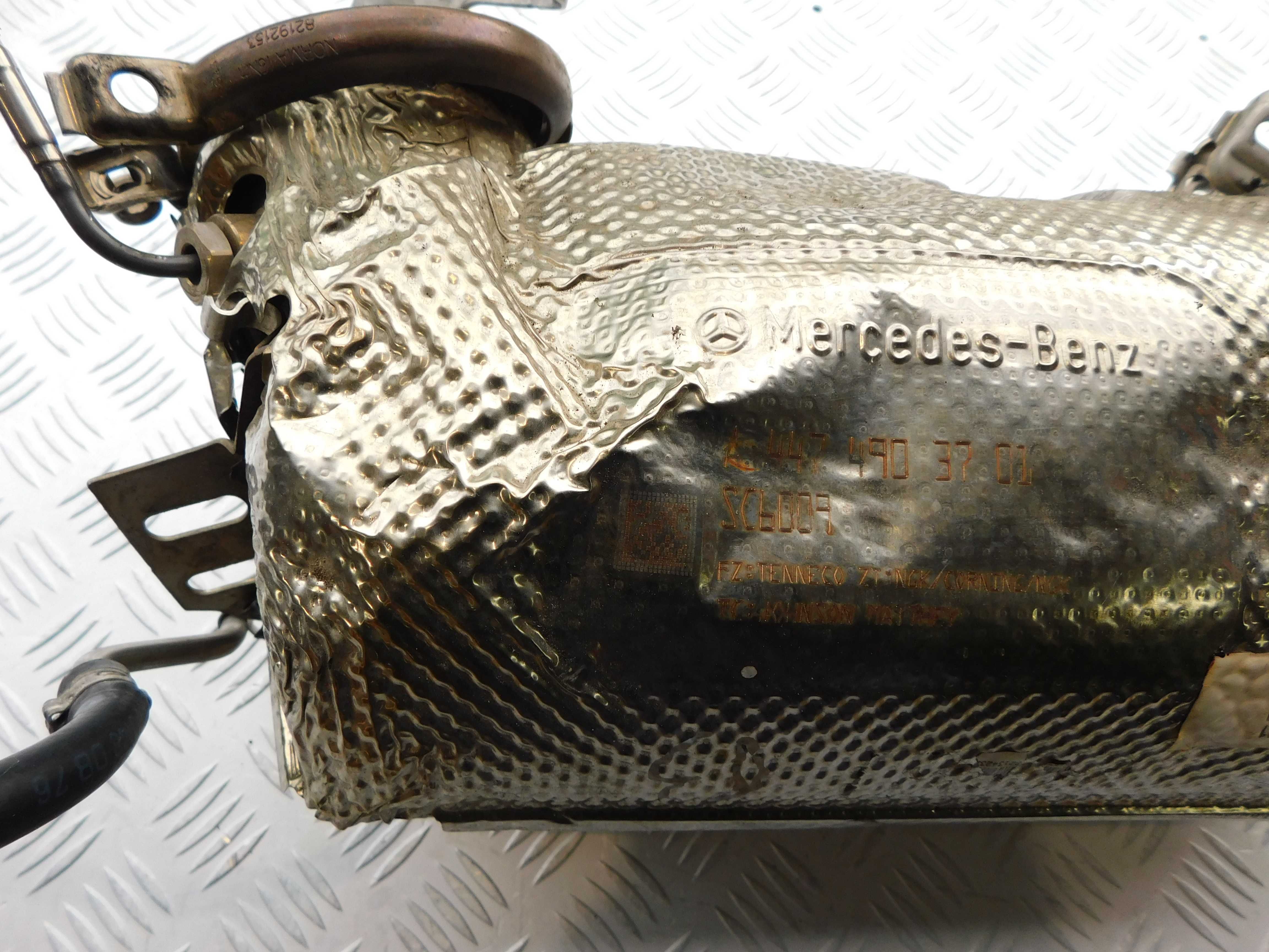Mercedes VITO VIANO W447 2.0 katalizator dpf uszkodzony