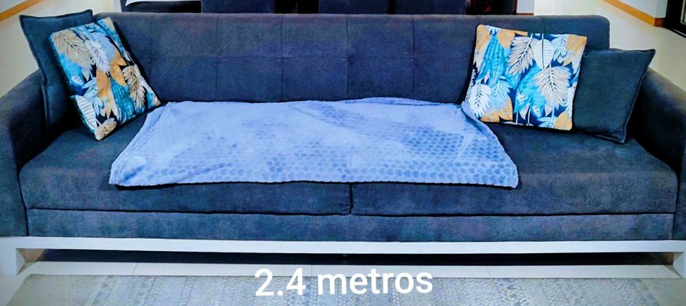 Conjunto de sofás (2)- usados em ótimo estado