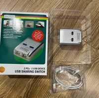 Rozdzielacz/przełącznik USB Digitus DA-70135-1