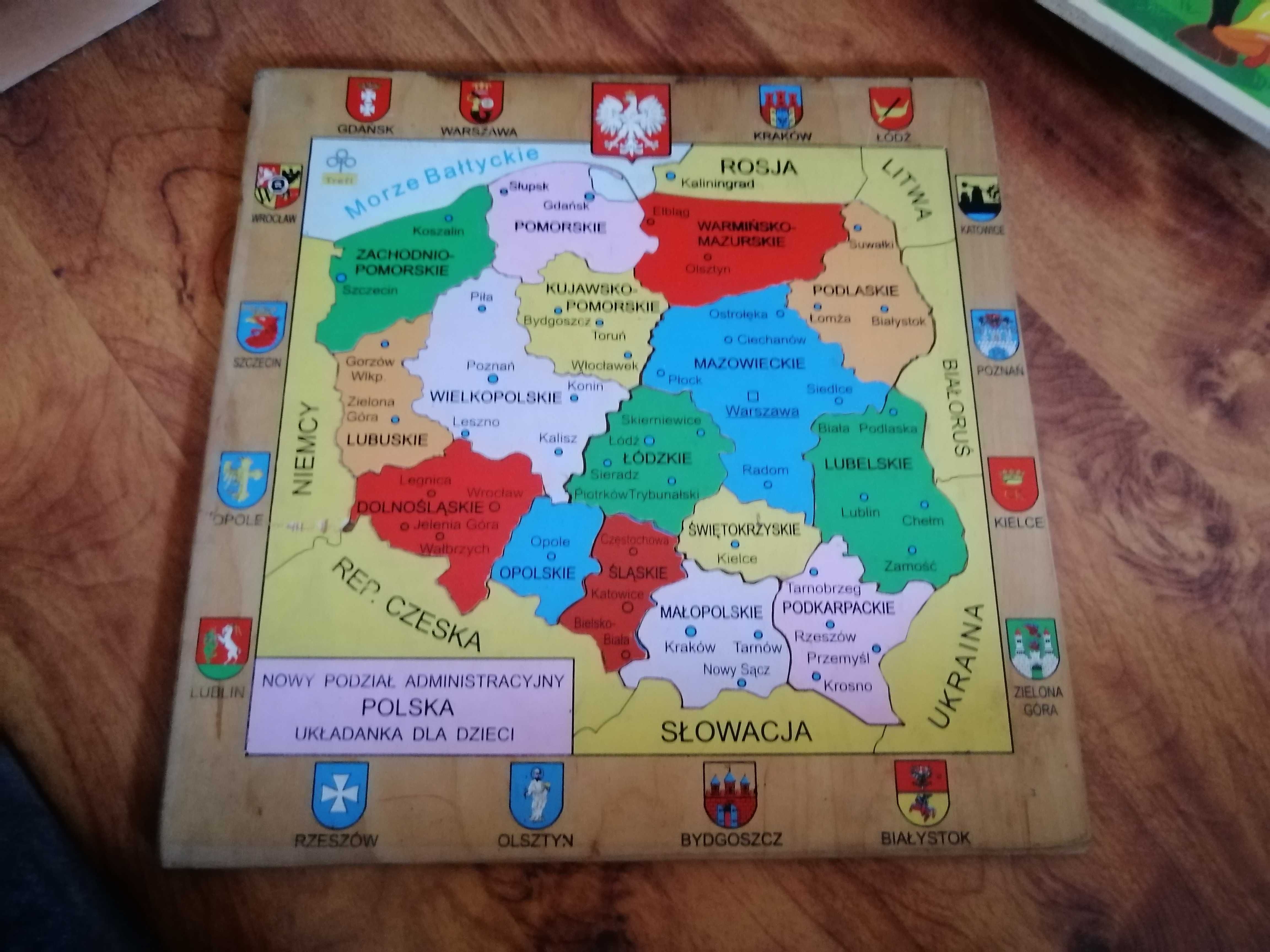 puzzle drewniane