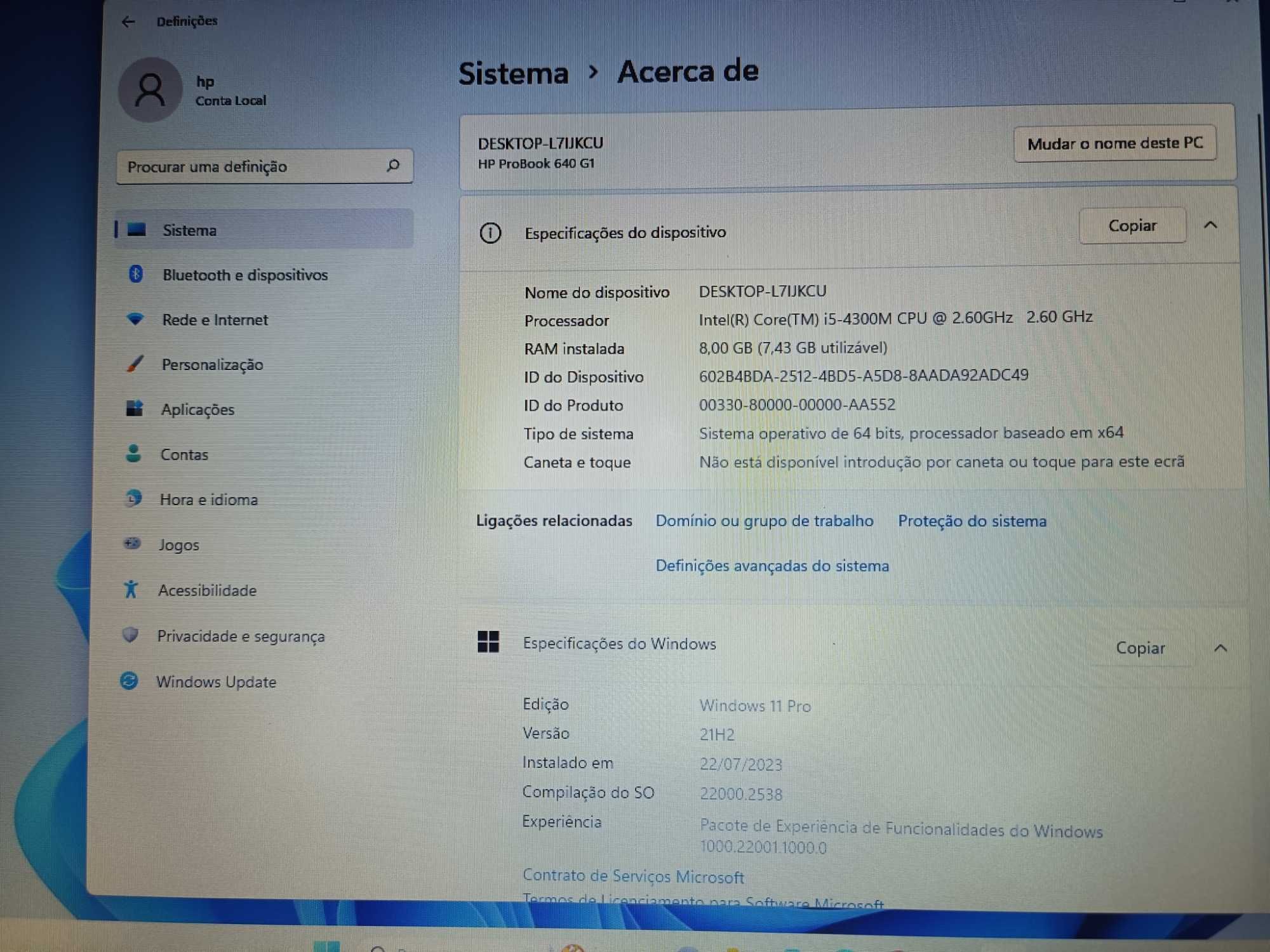 HP ProBook 640 G1  Core i5