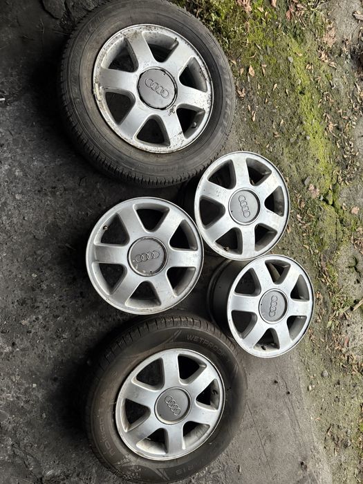 Felgi 5sztuk 5x100 Audi VW Seat Skoda 15 cali