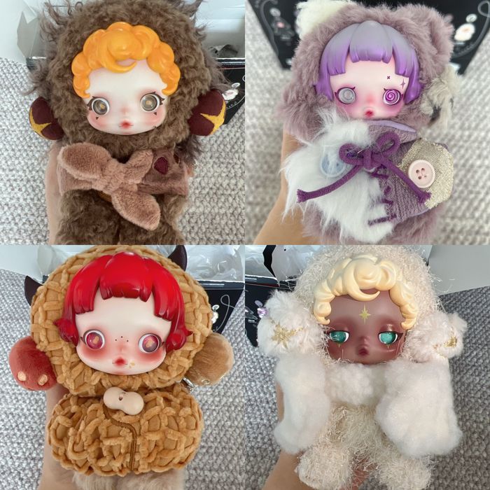 Колір на вибір Оригінал Skullpanda You Found Me labubu pop mart