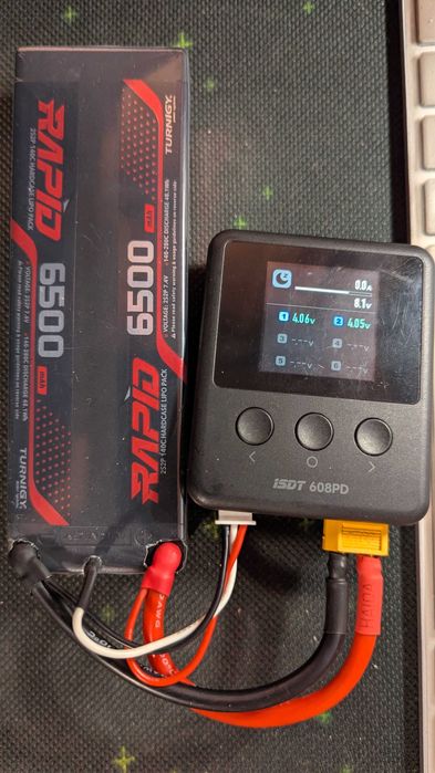 Turnigy Rapid 2S2P 6500mAh 7.4V 140C Li-pol Батарея Високострумова