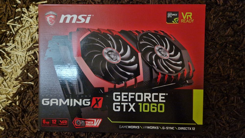 Karta graficzna MSI Geforce GTX 1060 Gaming X 6GB