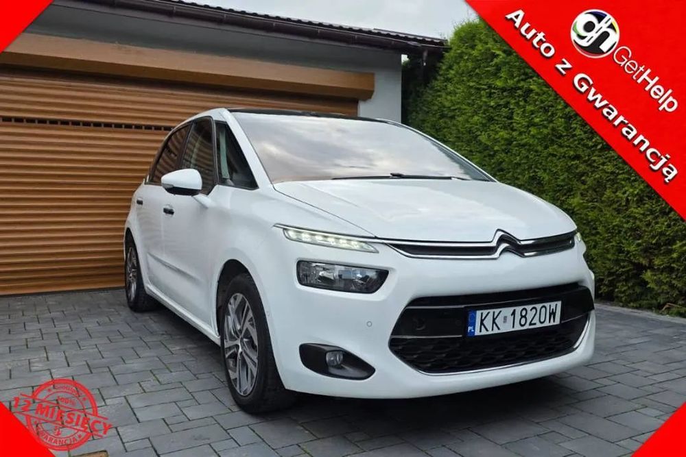 Citroën C4 Picasso najbogatsza wersja Nowe sprzęgło sam parkuje,Martwe pola,keyless Euro6