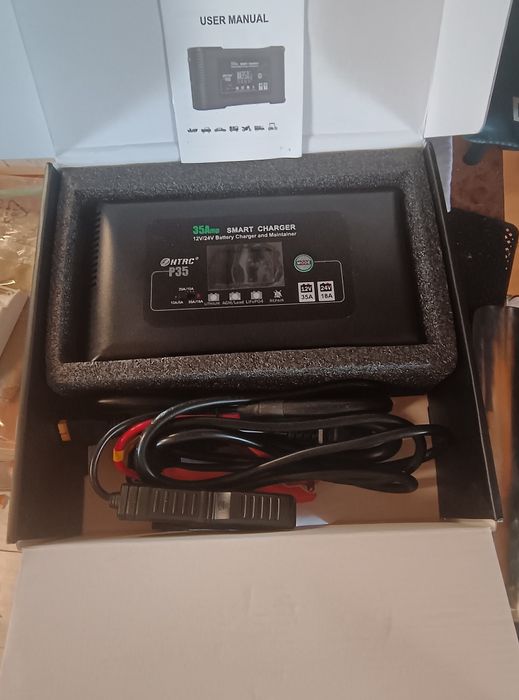 Зарядка на 35 А для лиферов фосфатных аккумуляторов