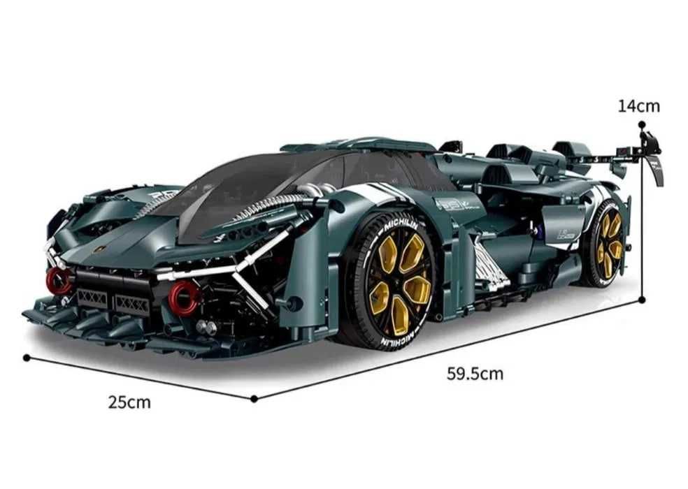 Дитячий іграшковий автоконструктор LAMBORGHIN ,подібний до LEGO