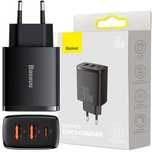 Зарядний Baseus 30W Original Fast Charging QC PD 1TypeC+2USB