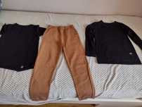 Spodnie t-shirt bluza zestaw MyBasic 134/140