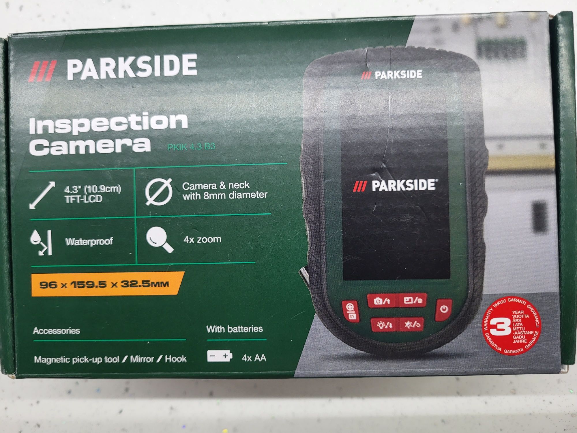 Kamera inspekcyjna Parkside PKIK 4.3 B3