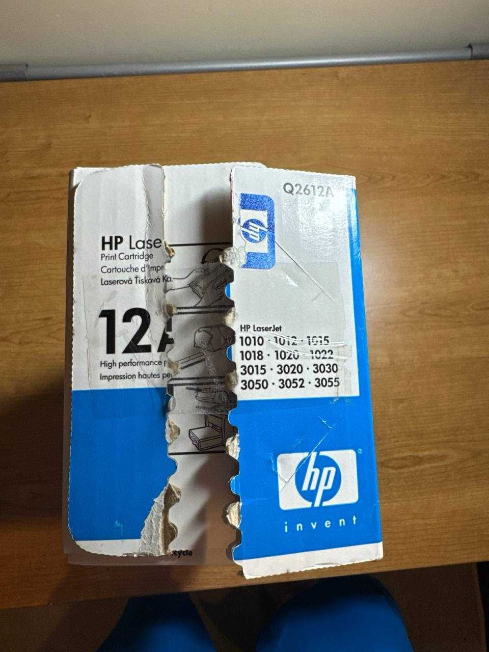 Катридж HP LaserJet 12A (Q2612A)— open box, стрічка не знята, 2000 стр