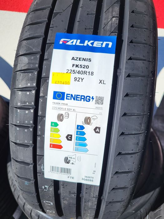 Lato 225/40R18 92Y Falken Azenis FK520 Montaż! Głeboki Rant!