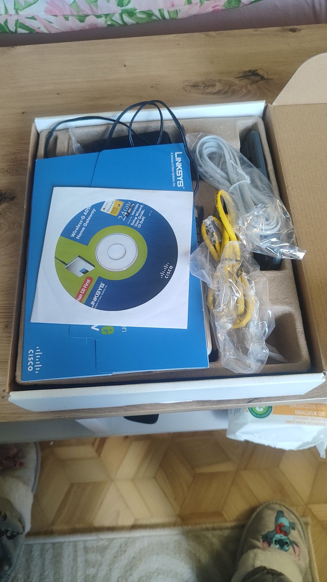 Router Linksys WAG200G adsl