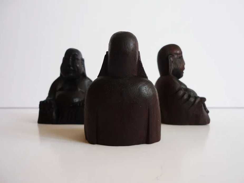 Figurka buddy z drewna