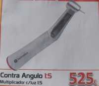 Contra Angulo TechnoFlux. Multiplicador, com luz led 1:5. Novo.