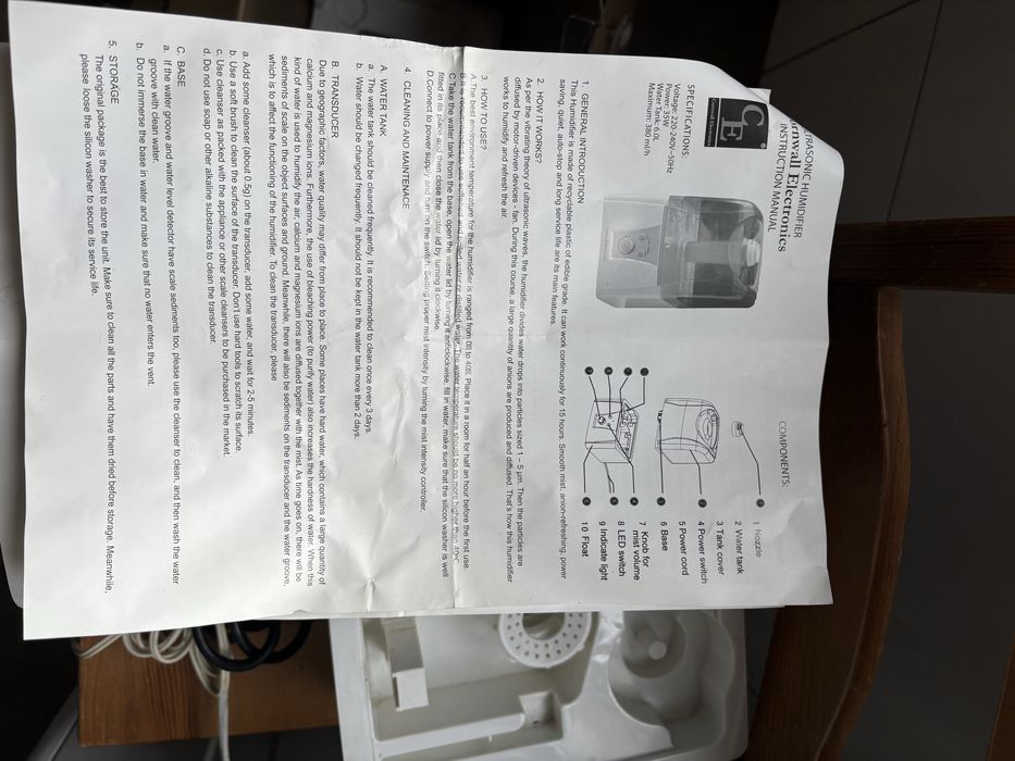 Humidificador para plantas