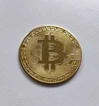 Сувенирная монета биткоин bitcoin
