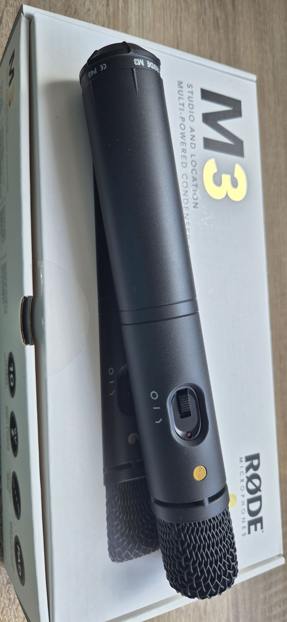 Microfone condensador Rode M3