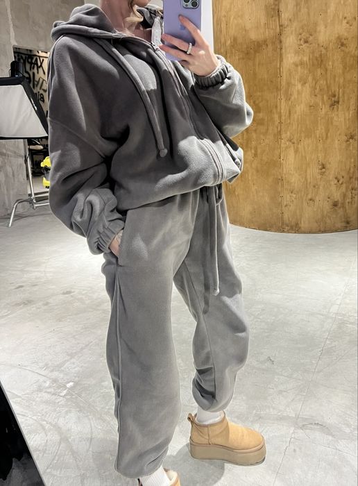 Костюм стильный флисовый