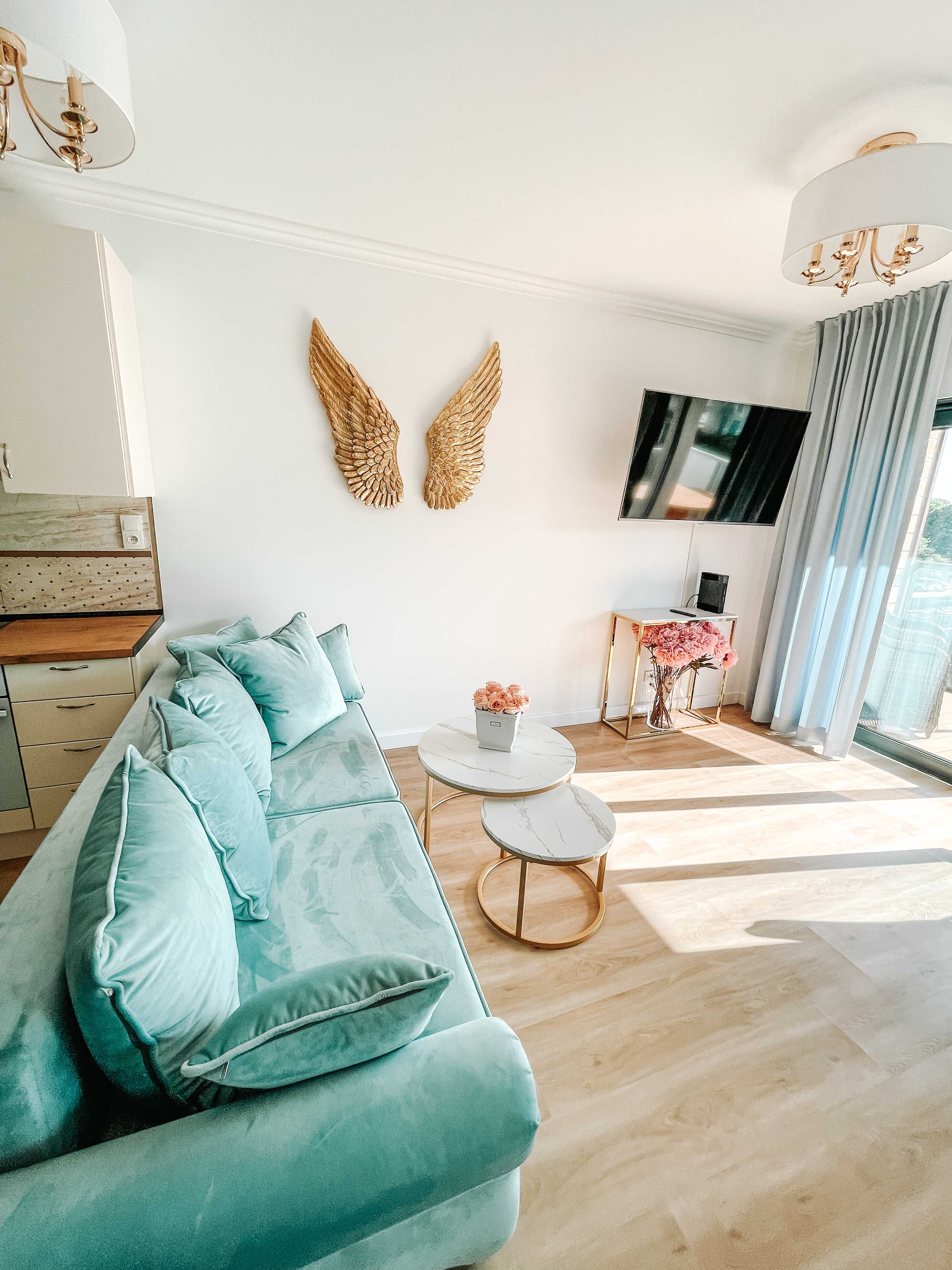 Apartament Gardenia  przy plaży z widokiem na morze + parking w garażu
