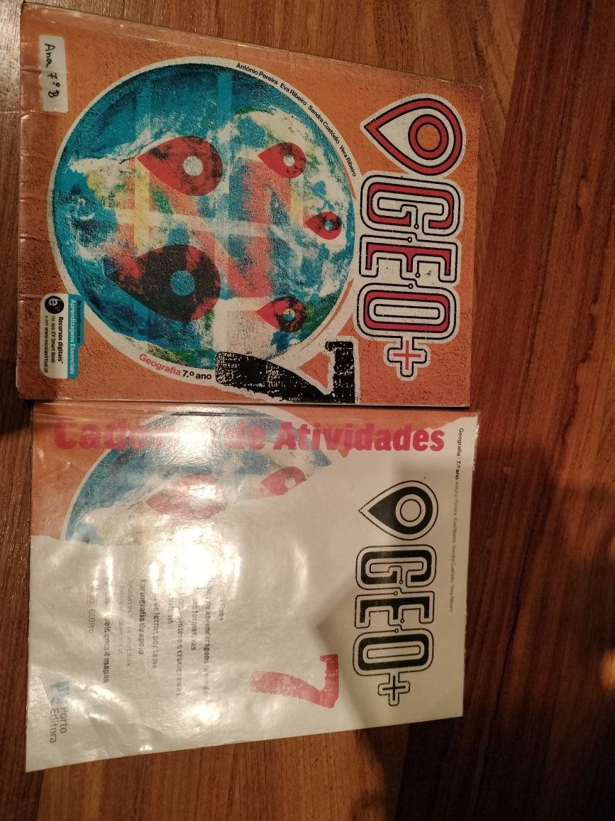 Manual e caderno de atividades geografia