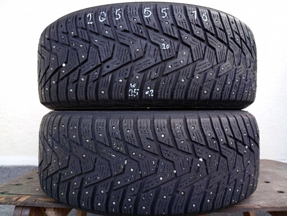 205/55 r16 2шт. Hankook 20р. зима Шип шини резина 205 55 16 (w25*2)