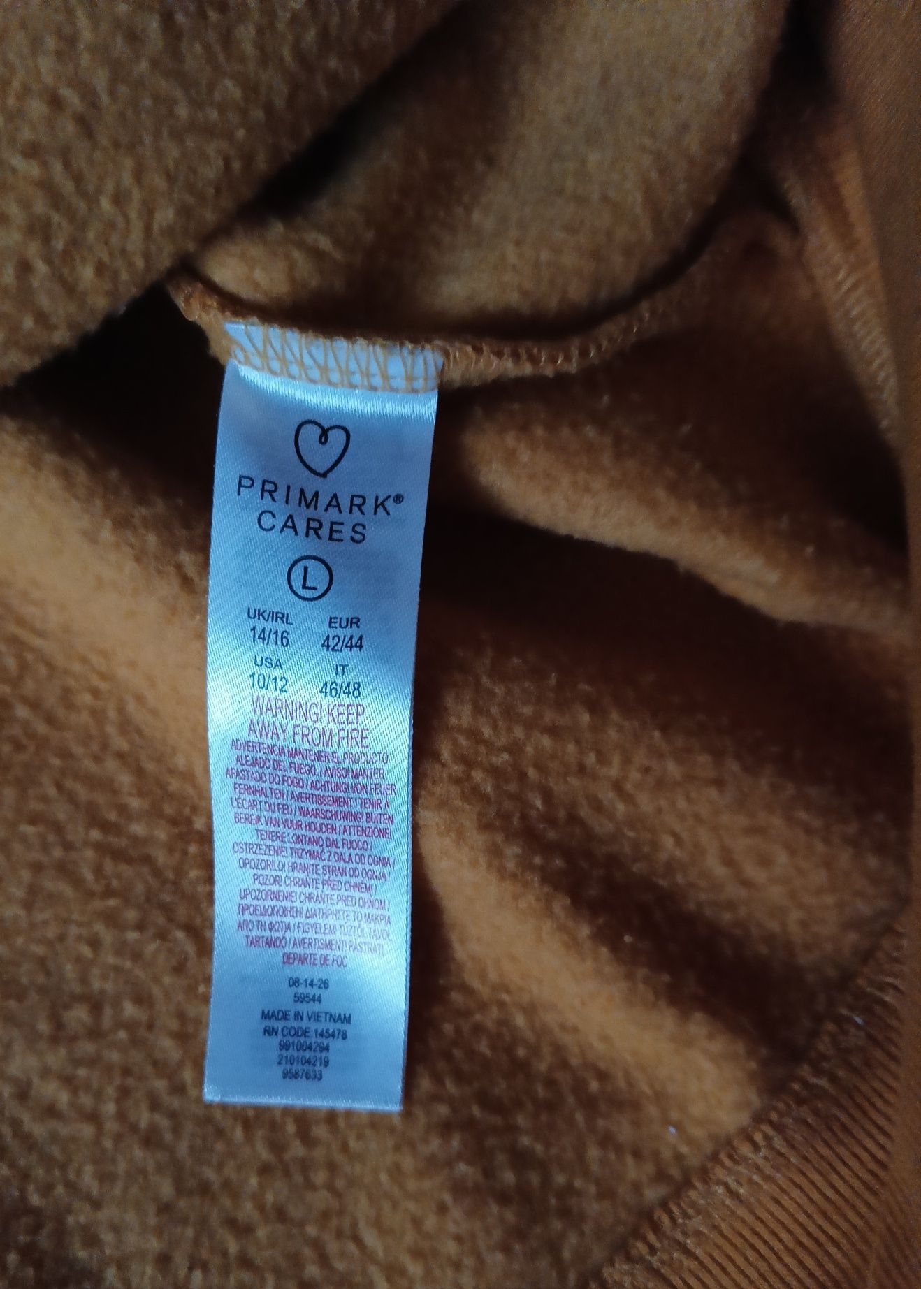 Primark Cares Bluza musztardowa L 42/ 44