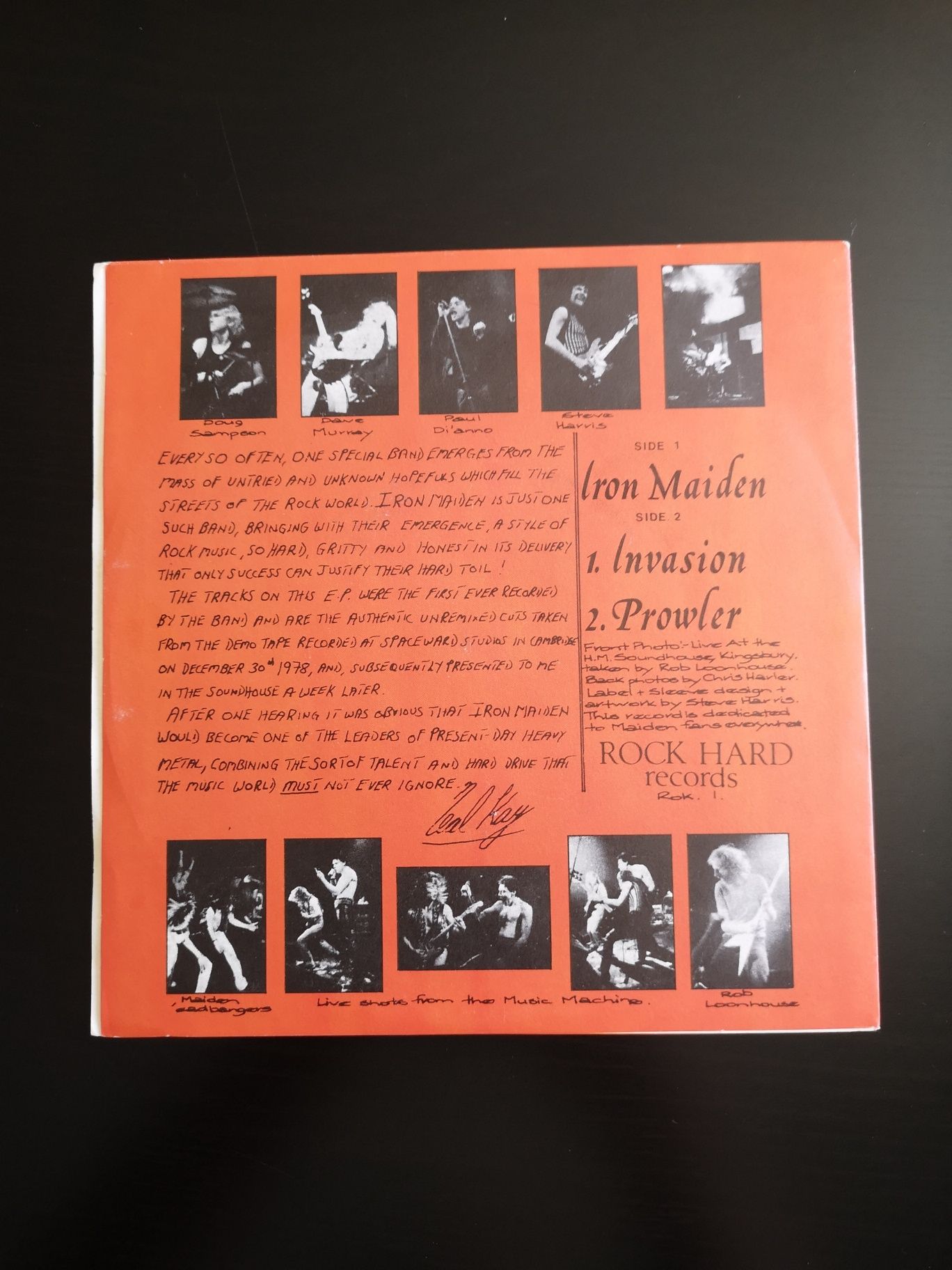 Iron Maiden The Soundhouse Tapes Vinil  1979