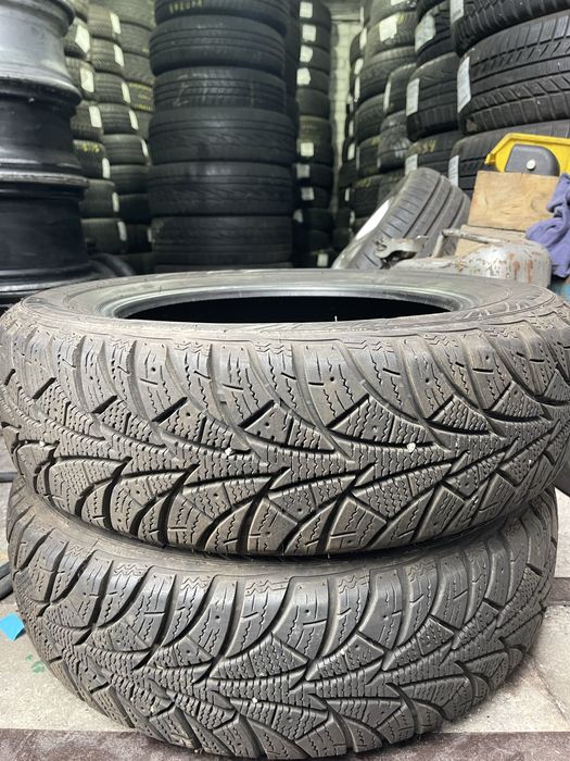 Шины 185/65 R15 Rosava б/у пара зима 8/8,5мм U7