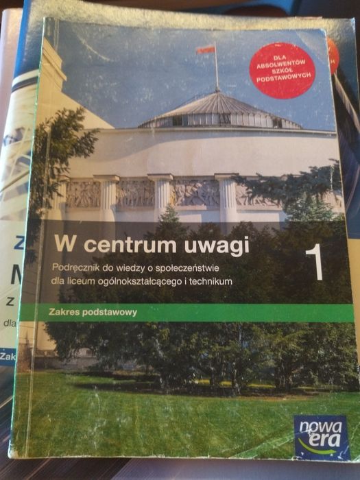 W centrum uwagi 1 podręcznik zakres podstawowy Nowa Era