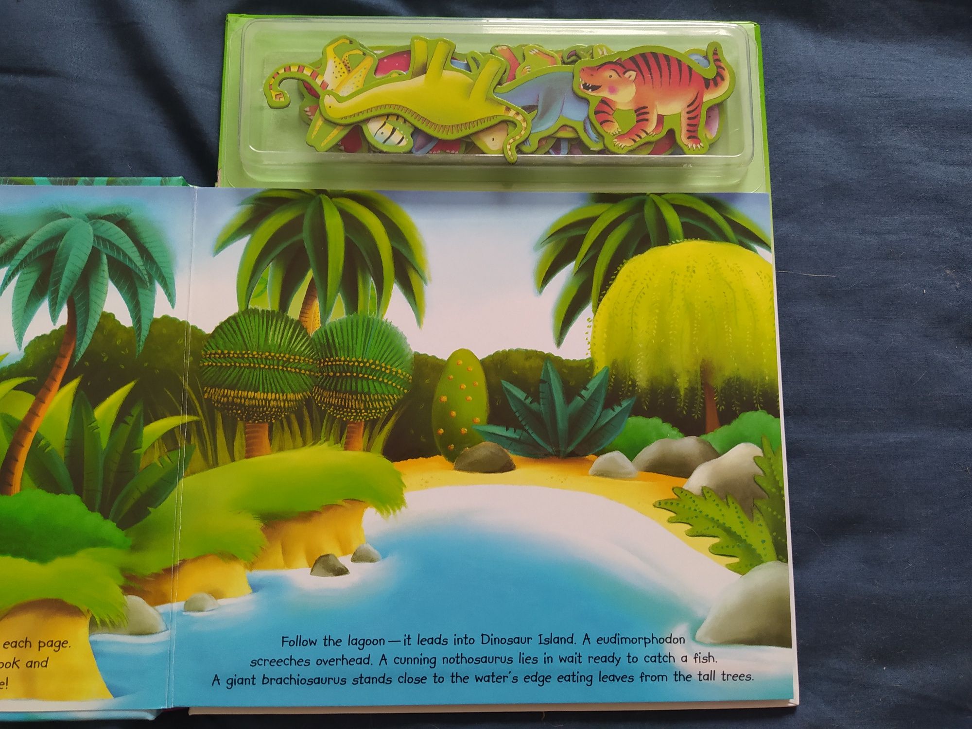 Książka angielski dzieci dinozaury english book dinosaur