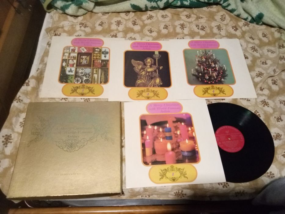 Várias coleções de vinil e vinis