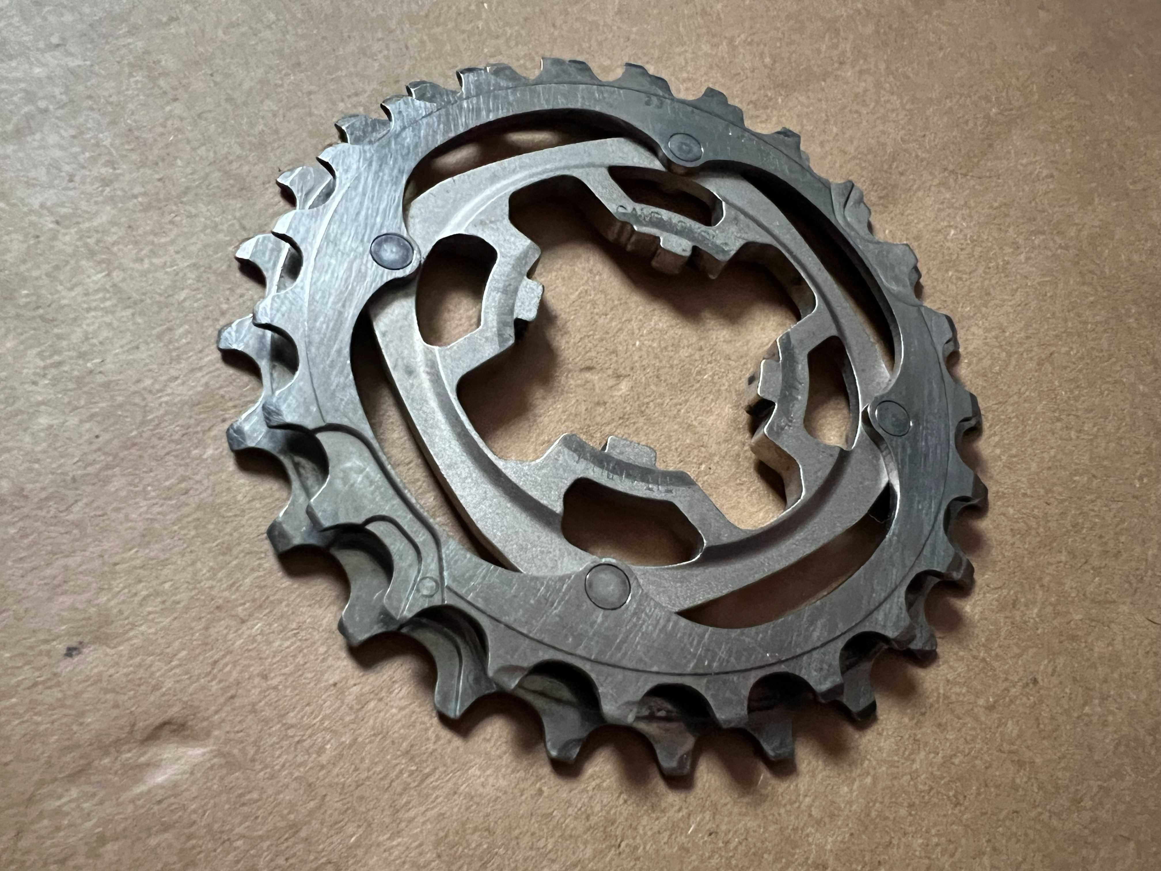 Zębatki do kasety pająk CAMPAGNOLO RECORD 23 25 zębów 10s TITANIUM