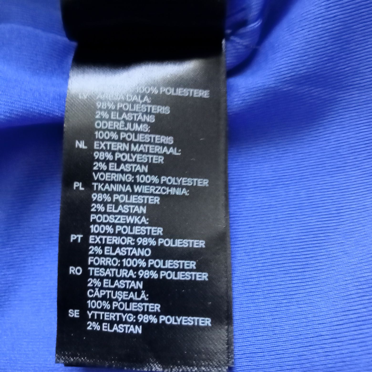 Sukienka chabrowa midi H&M 42