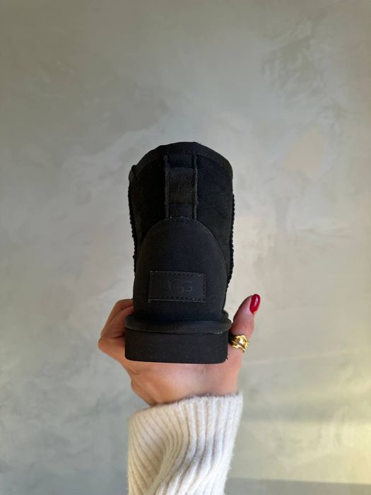 Уггі Чоловічі UGG Mini Black (Замша) Size 41 Новинка