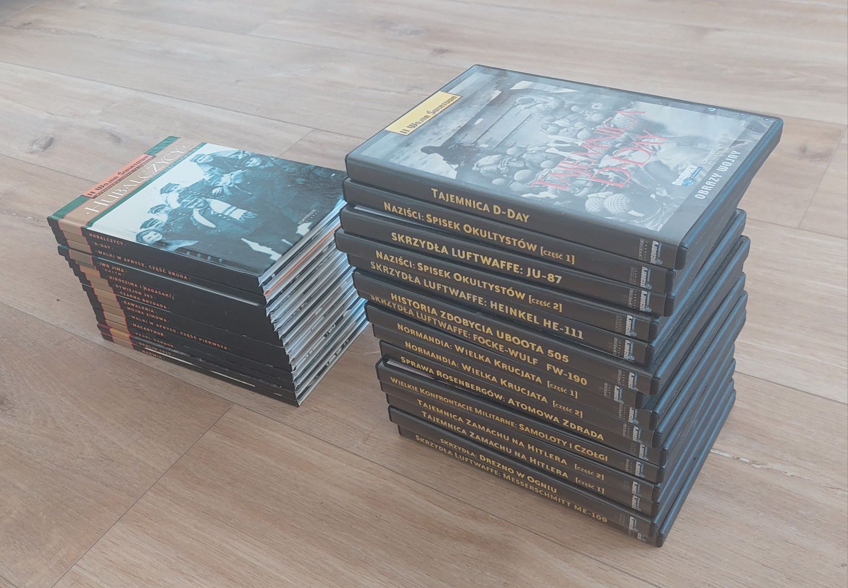 II Wojna Światowa, komplet 15 książek + 15 płyt VideoCD, wyd Edipresse