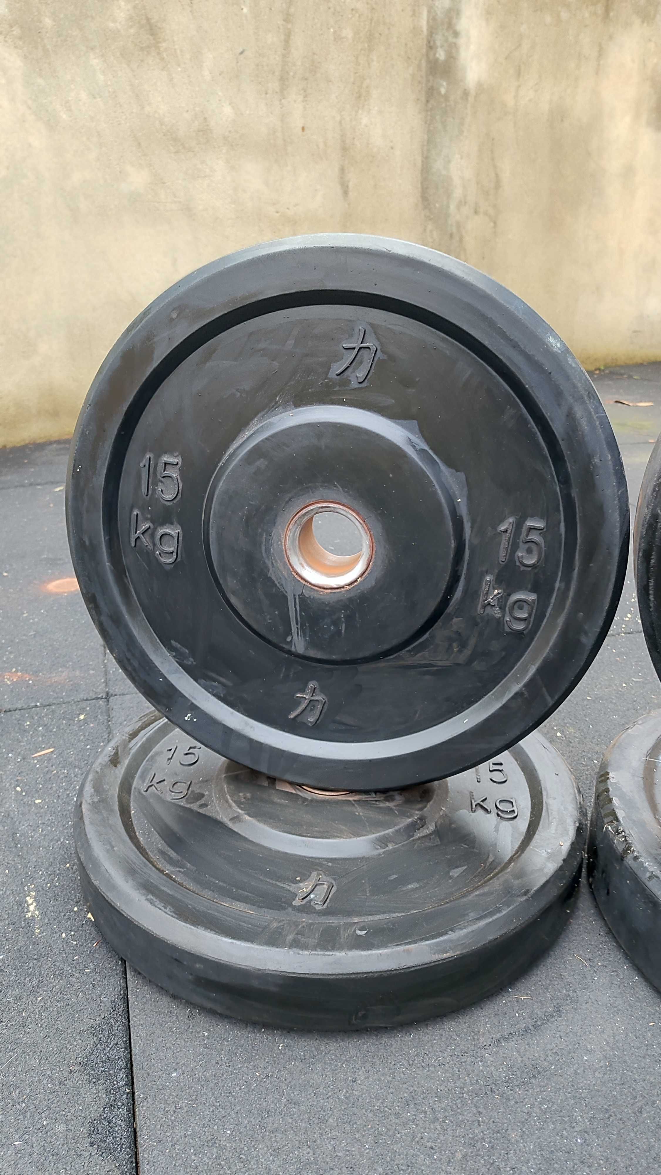 bumpers borracha crossfit