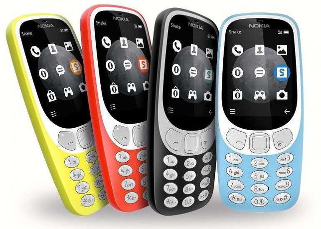 Мобильный телефон кнопочный смартфон Nokia 3310 (Finland)